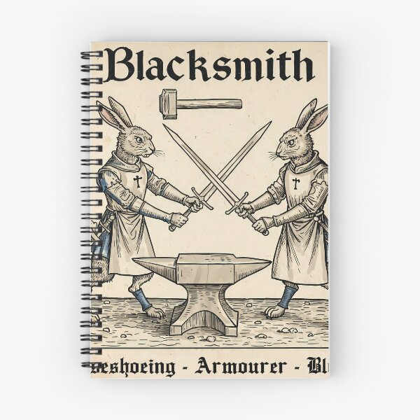 Item preview, Blacksmith Rabbits KCD designed and sold by Space Hyenas.
