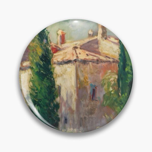 Item preview, Provence Manor – Impressionist French Landscape Art  designed and sold by CARRAANN.
