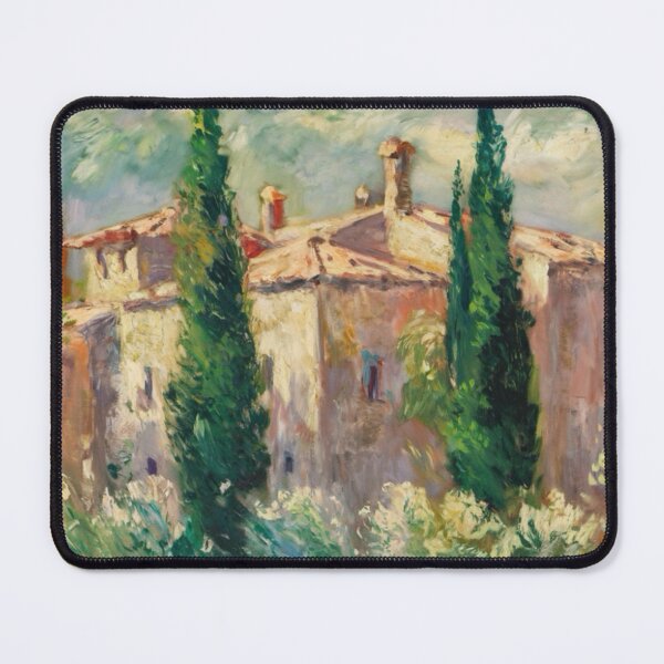 Item preview, Provence Manor – Impressionist French Landscape Art  designed and sold by CARRAANN.