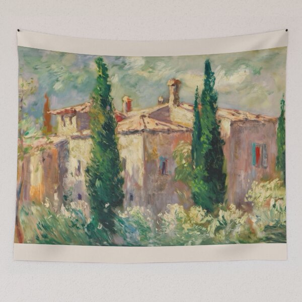 Item preview, Provence Manor – Impressionist French Landscape Art  designed and sold by CARRAANN.
