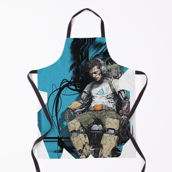 Item preview, Graphic Novel-Inspired T-Shirt, Casual Streetwear, Gift for Comic Fans, Modern Art Tee, cyberpunk, futuristic soldier designed and sold by Duck Dive Workshop.