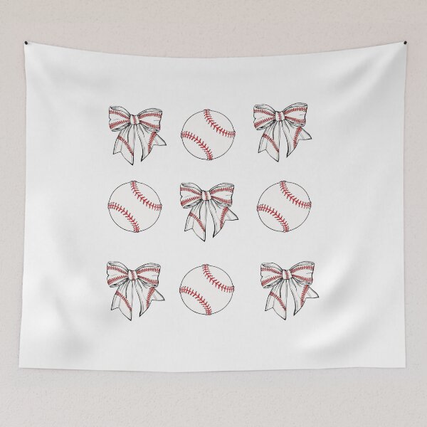 Item preview, Baseball and Bows Softball Love Design designed and sold by JoelFox165.
