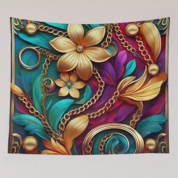 Item preview, Abstract Colorful Renaissance Pattern designed and sold by calibrit.