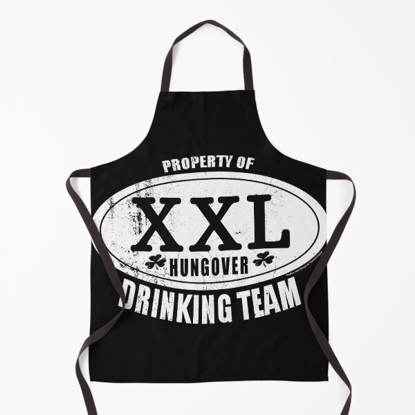 Item preview, PROPERTY OF XXL HUNGOVER DRINKING TEAM designed and sold by Teeshirthustle.