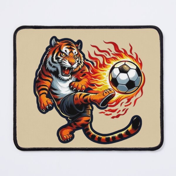 Item preview, Tiger Soccer Ball designed and sold by Myra365Art.