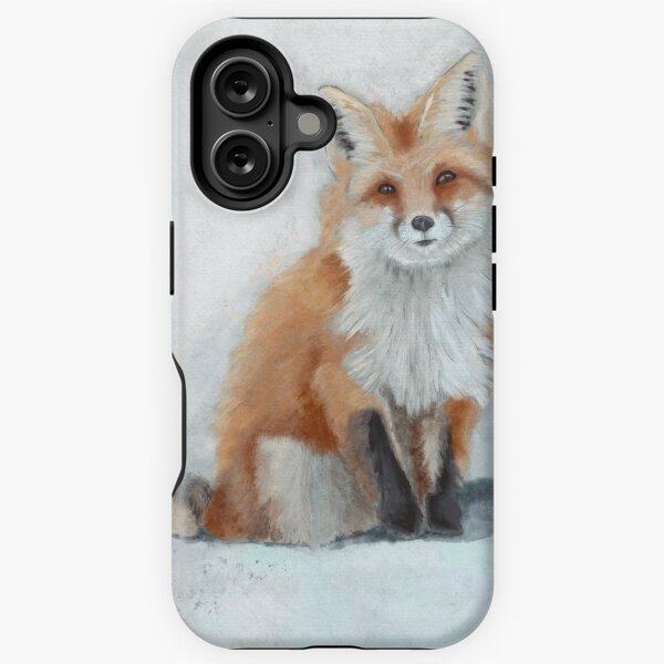 Sly Red Fox iPhone Tough Case