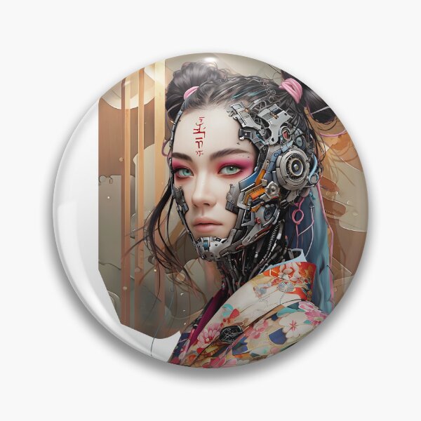 Item preview, Cyber Geisha designed and sold by Duck Dive Workshop.