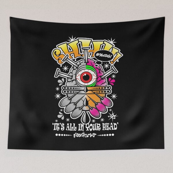 Item preview, Shhh! It's All in Your Head designed and sold by moon70star-m70s.
