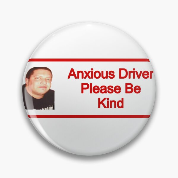 Item preview, Anxious Driver Bumper Sticker Impractical Jokers with Tanka Jahari designed and sold by xo-mer.