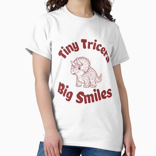 Item preview, Baby Triceratops Smile designed and sold by DeepBreathsCo.