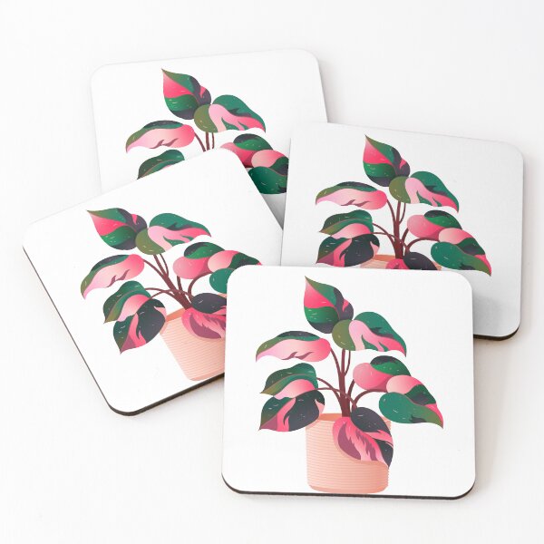 Item preview, Philodendron Pink Princess PPP designed and sold by HearMeRoarDesignsCo.