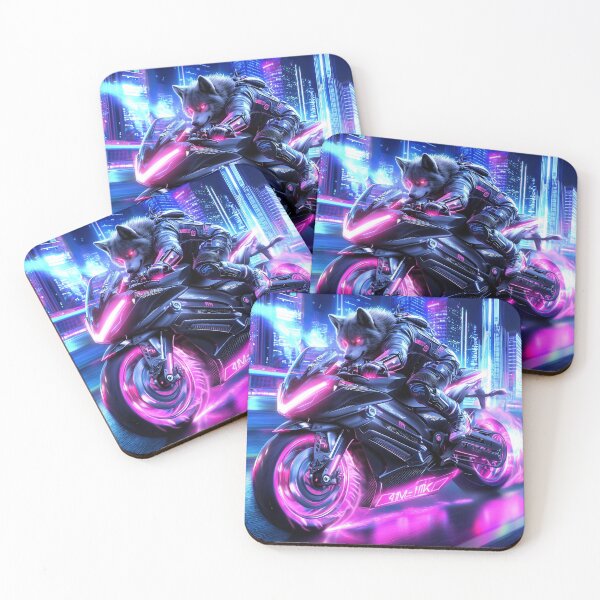 Item preview, Cyberpunk Fox Biker designed and sold by silp159.