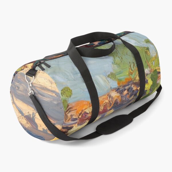 Item preview, Provence Stone Cottage with Blue Door – Sunlit Impressionist Painting designed and sold by CARRAANN.