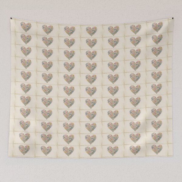 Item preview, Heart flowers for Mother's Day designed and sold by Naamaart.