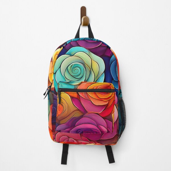 Item preview, Abstract Colorful Roses Pattern designed and sold by calibrit.