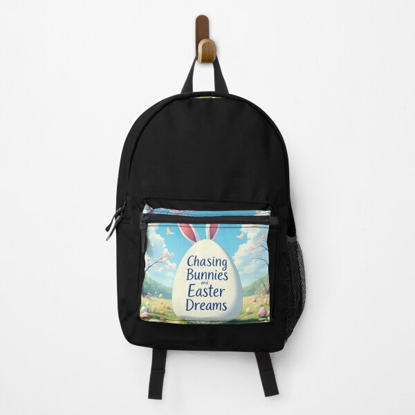 Item preview, Chasing Bunnies and Easter Eggs Sticker designed and sold by FestivityFinds.