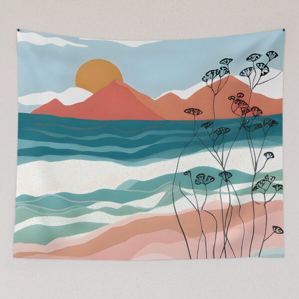 Item preview, land scape wall art designed and sold by aliraweb.