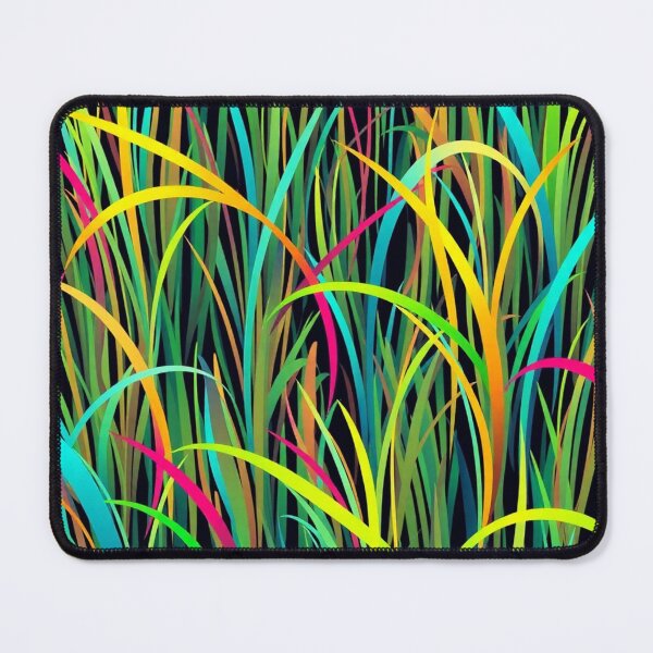 Item preview, Abstract Colorful Blades of Grass Pattern designed and sold by calibrit.