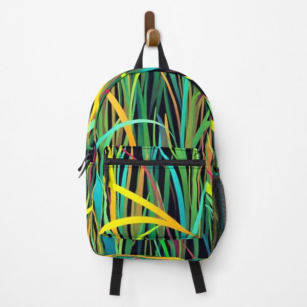 Item preview, Abstract Colorful Blades of Grass Pattern designed and sold by calibrit.