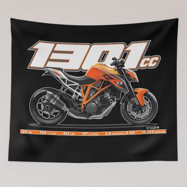 Item preview, 1301cc Motorcycle Illustration designed and sold by FuelArtOriginal.