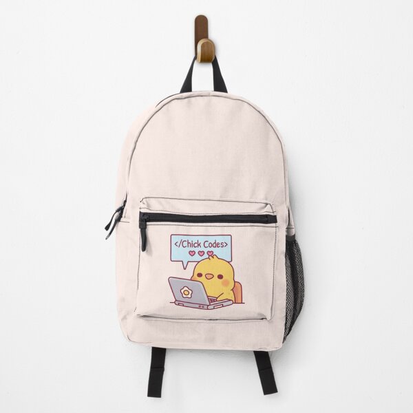 Item preview, Cute Chick Coding On Laptop Chick Codes Funny designed and sold by rustydoodle.