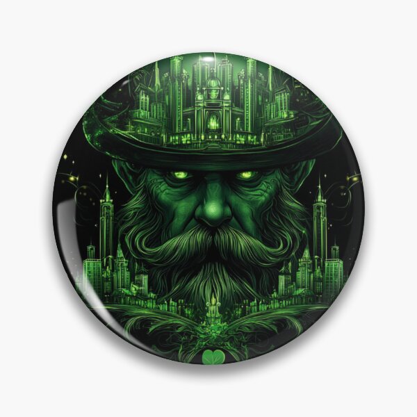 Item preview, The Shamrock King - Urban Leprechaun Overlord designed and sold by gimpysticks.
