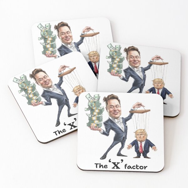 Item preview, The X Factor - Elon Musk Controlling Donald Trump designed and sold by Vicky021.