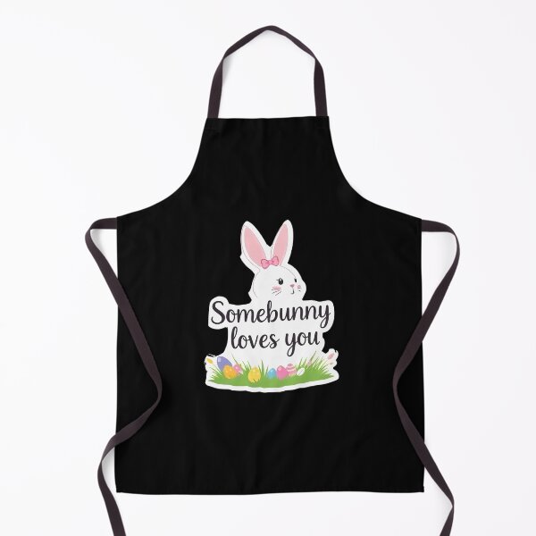 Item preview, Somebunny Loves you Sticker designed and sold by FestivityFinds.