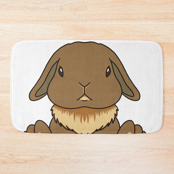 Item preview, Holland Lop Tortoise Brown Rabbit designed and sold by tayaan.