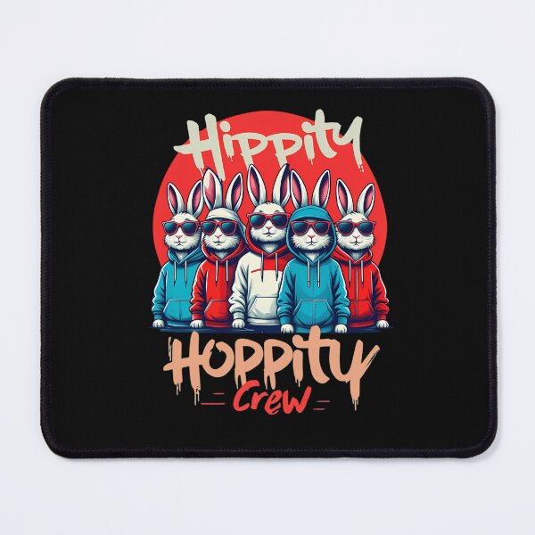 Item preview, Hippity Hoppity Crew Hip Hop Bunny Easter Rabbit Sunglasses Classic T-Shirt designed and sold by FestivityFinds.