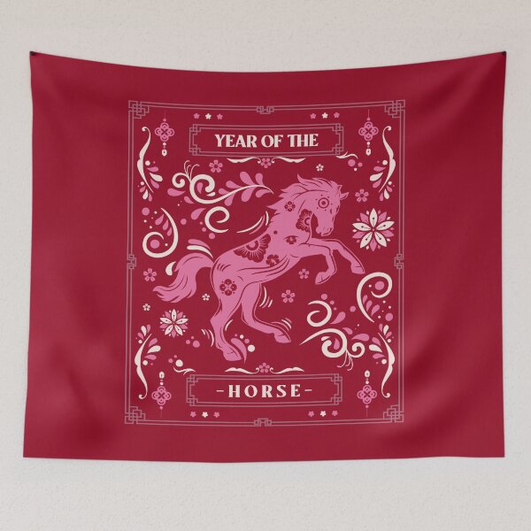 Item preview, 马年 Year Of The Horse Chinese Paper Cutting Art designed and sold by GraTEEtude.