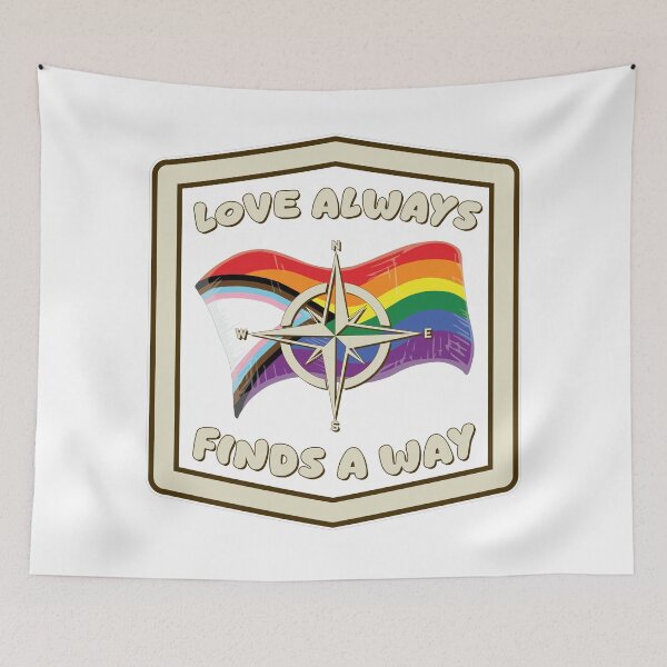 Item preview, LGBTQIA+ - Pride Compass designed and sold by IE-ArtOnline.