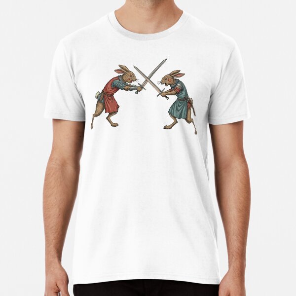 Item preview, Battle Bunnies  | medieval rabbits  | Swordplay designed and sold by Space Hyenas.