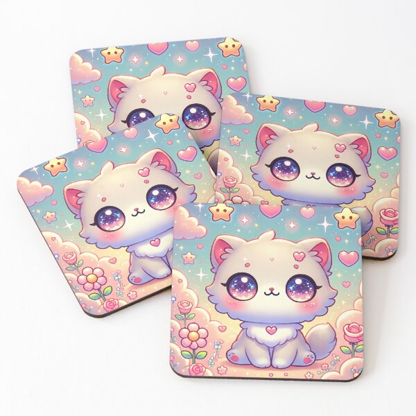 Item preview, Cute Kawaii Kitten  designed and sold by SwiftEagleFly.