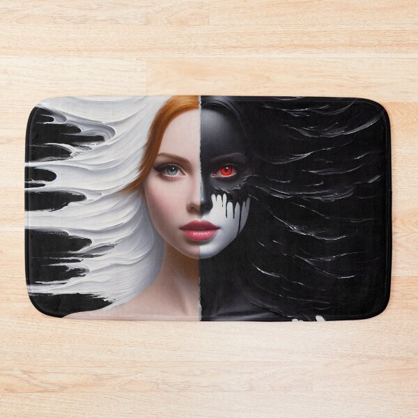 Item preview, Duality-the innocent and the vampire-black and white designed and sold by GothicRubette.
