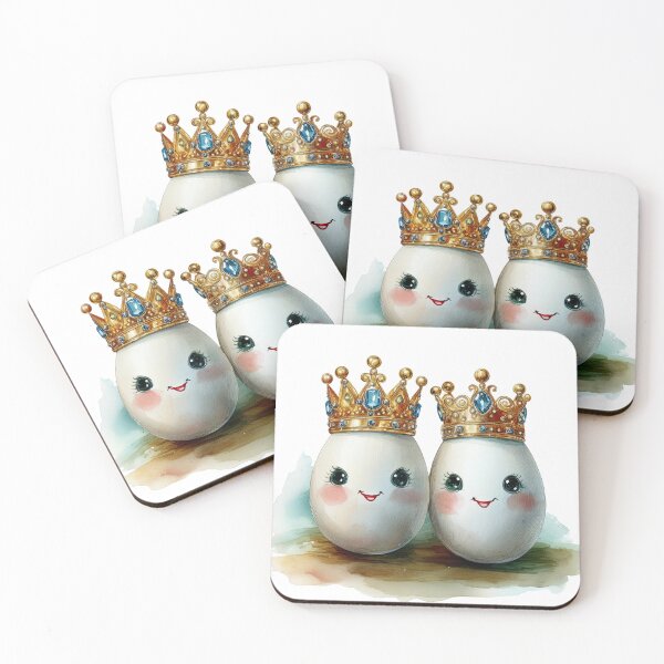 Item preview, Royal Egg Couple designed and sold by Olive and Lily Delights.