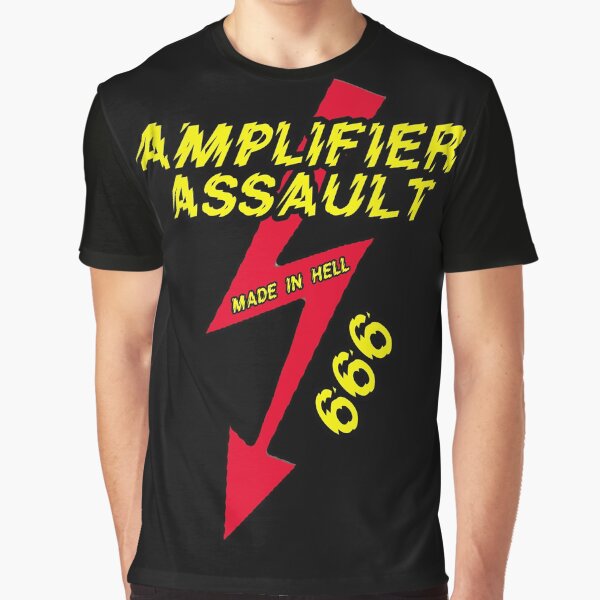 Item preview, AMPLIFIER ASSAULT 666 designed and sold by merchofthedead.