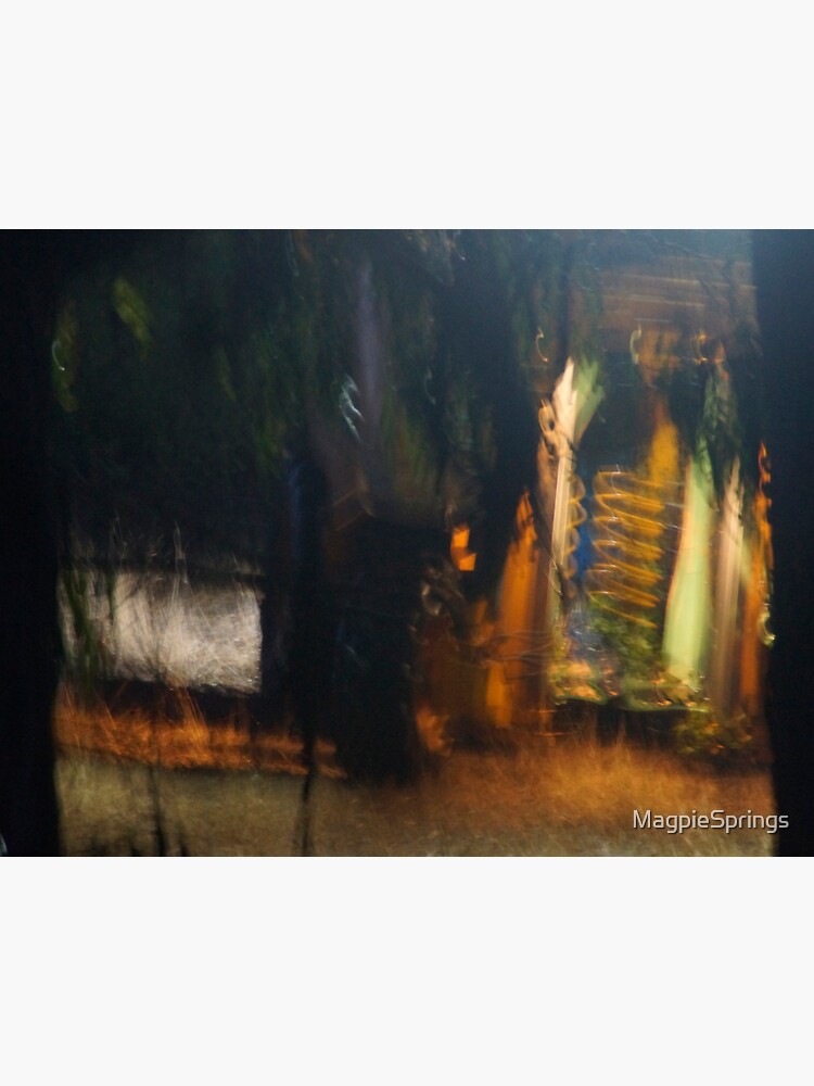 Thumbnail 3 of 3, Sticker, Nighttime Vintage: The Dance of the Grape Harvester designed and sold by MagpieSprings.