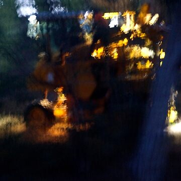Artwork thumbnail, Blur of the Night: A Mysterious Encounter. Magpie Springs by MagpieSprings