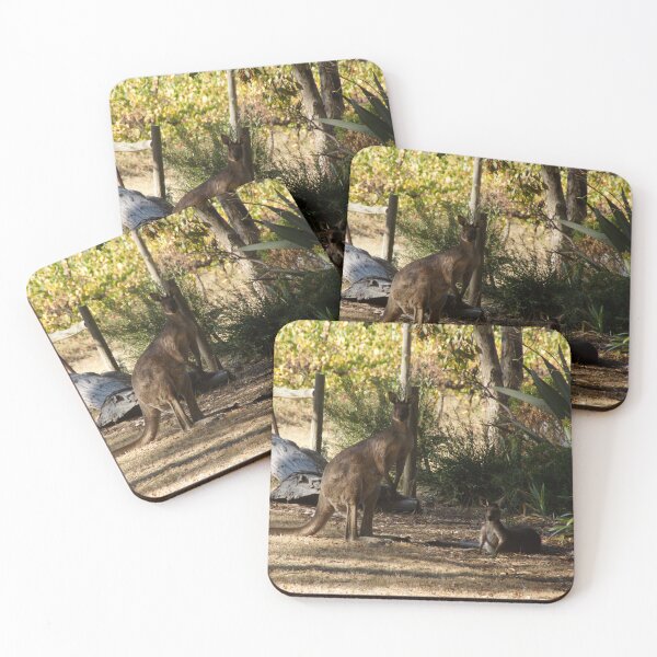 Item preview, Kangaroos Amid the Vines: Australian Vineyard Wildlife designed and sold by MagpieSprings.