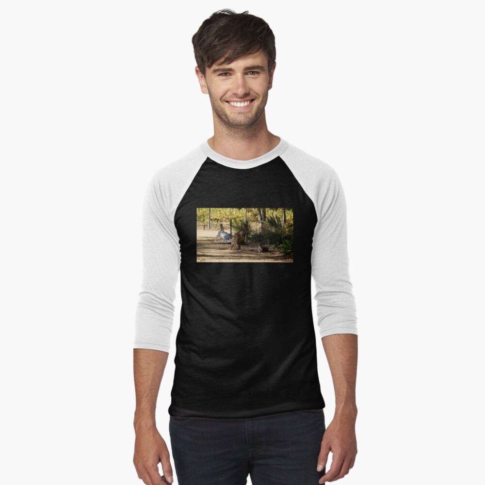 Item preview, Baseball ¾ Sleeve T-Shirt designed and sold by MagpieSprings.