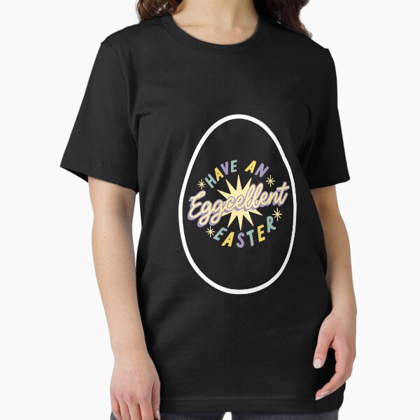 Vista previa del artículo con la obra «Camiseta clásica "Que tengas una Pascua excelente"», diseñado y vendido por FestivityFinds.