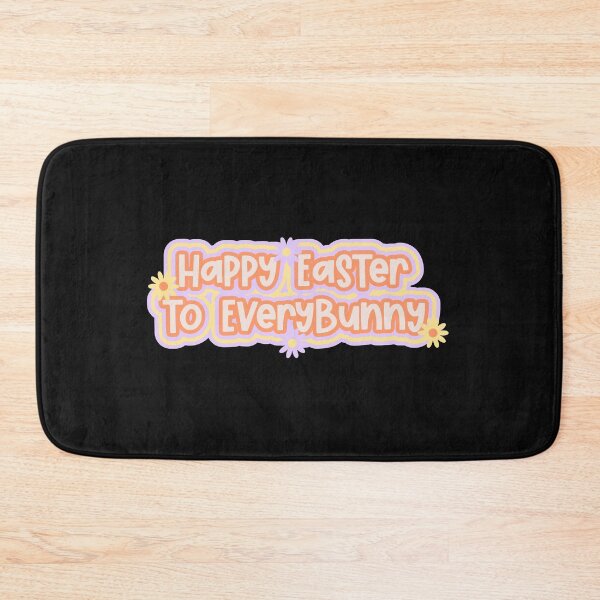 Item preview, HAPPY EASTER TO EVERYBUNNY Sticker designed and sold by FestivityFinds.