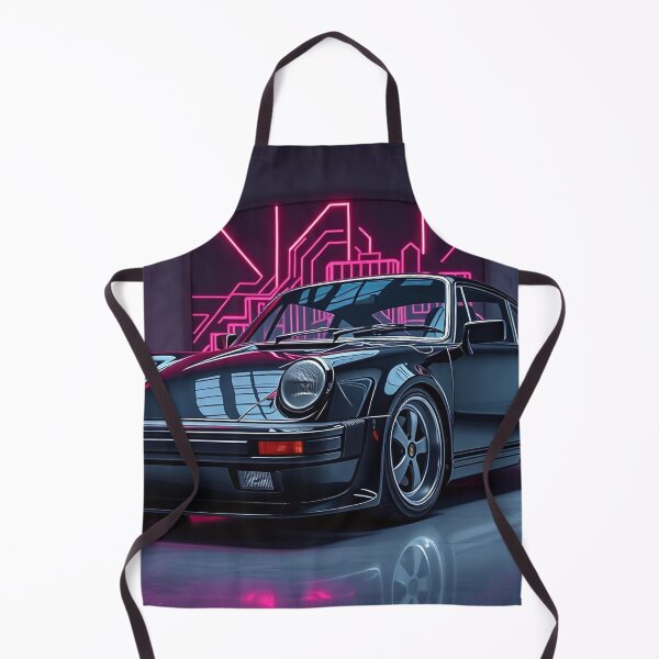 Item preview, Porsche in black with neon art designed and sold by Salimgor Hangaround Music.