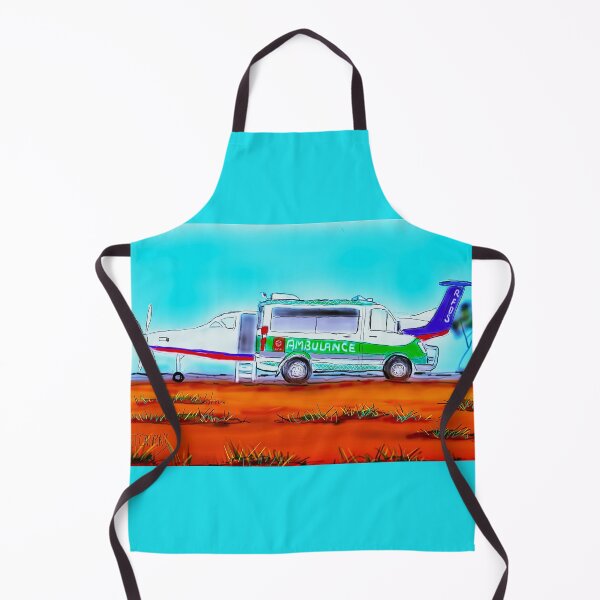 Item preview, RFDSWA with ambulance attending designed and sold by EJCairns.