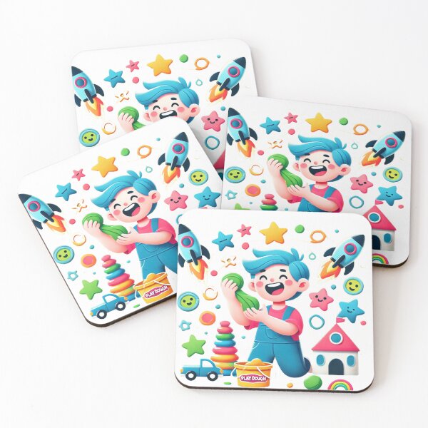 Item preview, Imagination in My Hands – Play Dough Creativity Design designed and sold by  Any Mood Designs.