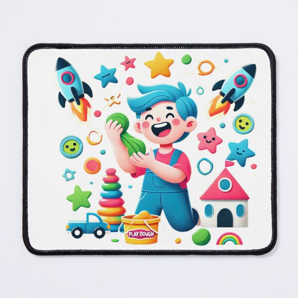 Item preview, Imagination in My Hands – Play Dough Creativity Design designed and sold by Any Mood Designs.