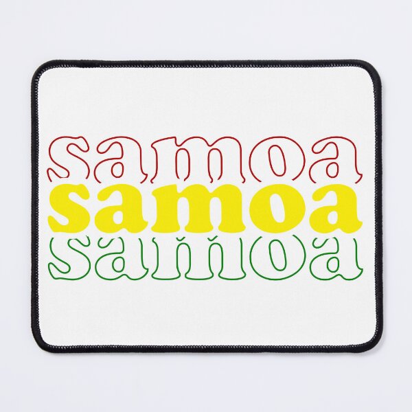 Item preview, Samoa - Red, Yellow, Green designed and sold by J Uila.