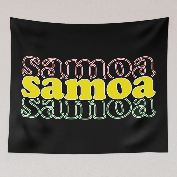 Item preview, Samoa - Red, Yellow, Green designed and sold by J Uila.