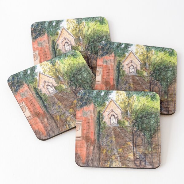 Item preview, Australian Scene - St Johns Church - Pinjarra, WA, Aus. designed and sold by Anne Huth.